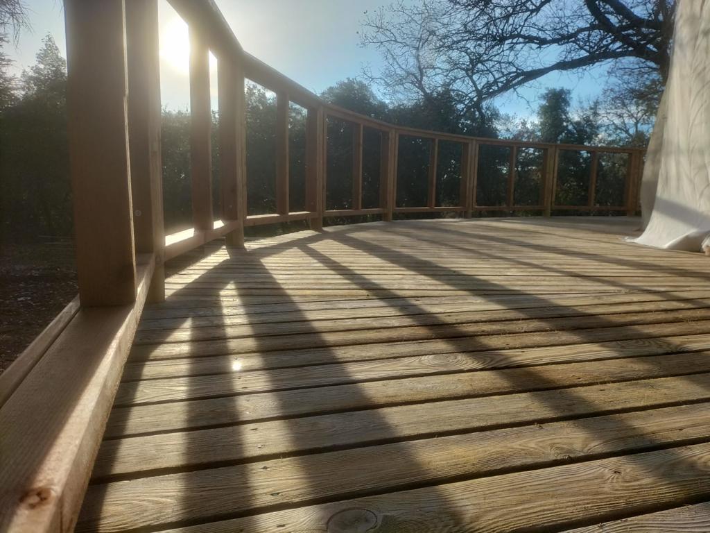 terrasse bois recyclée T2L